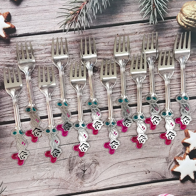 Stainless Steel Fork spoon set of 12